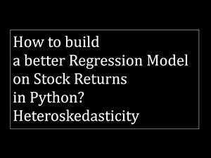 Violations of Regression Models: Testing for Heteroskedasticity in Python