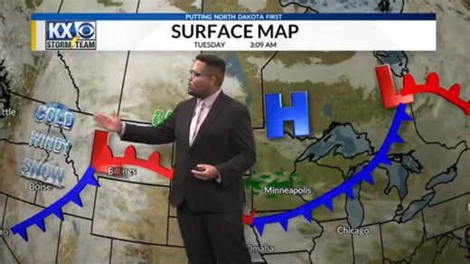 Meteorologist Andre Brooks morning forecast 2-17