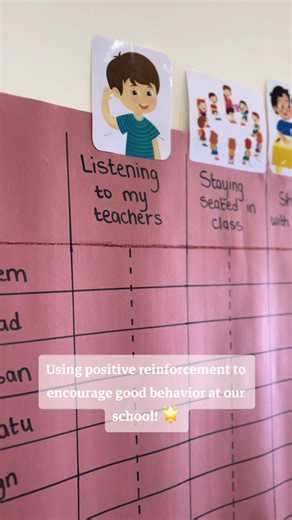 Positive Reinforcement Strategies at Levant International School