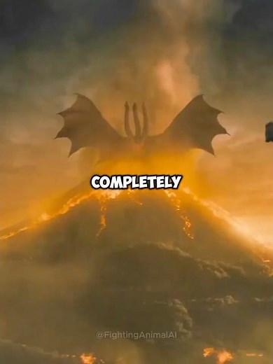 The rise of Nuclear Godzilla cause of Dr.Serizawa