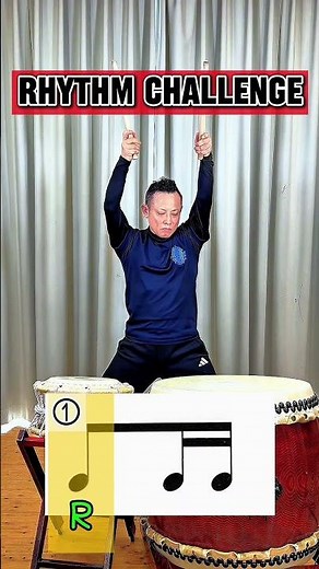 セットの基本① #rhythmchallenge リズムチャレンジ #Escalating 徐々に難しく #setbasic セット打ち基本 #Japanesedrum 和太鼓 #kotetsu 小鉄
