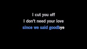 Karaoke IDGAF - Dua Lipa - CDG, MP4, KFN - Karaoke Version