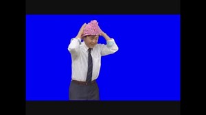 悩殺ポーズをするQVC福島