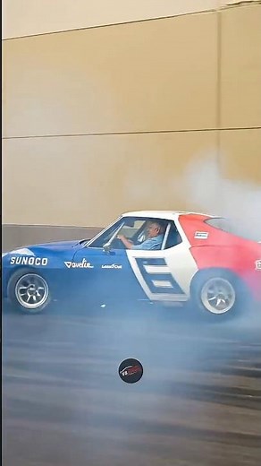 🇺🇸TRANS-AM LEGEND! 🏁 AMC Javelin Race Car Burnout! #AMCJavelin #MuscleCar