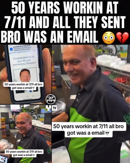 Dj Yoyo on Instagram: "50 years workin at 7/11 and all they sent bro was an email 😤 How long are you going to keep letting your time slip away? You’re not meant to be stuck in a job you hate, barely scraping by, and hoping for a raise. You’re meant for something bigger. You can build your own business, take control of your time, and create the life you’ve been dreaming of—but only if you choose to take action. If you’re ready to break free from the grind, stop making excuses, and build a future