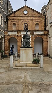 The Feast of the Chair of St. Peter in the França Church to dedicated to the first Pope in Tiberias. #tiberias #saintpeter | Christian Media Center