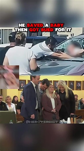 He Saved A Baby Then Got Sued For It #crime #truecrime #breakingnews #judge #us