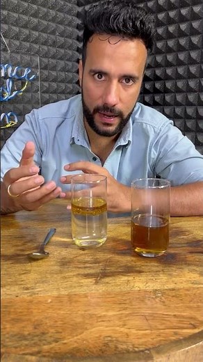 Oil Vs Water I Concept of density #scienceexperiment #physics #chemistry #shorts