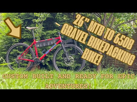 26” MTB to 650b Gravel Bike Conversion - On One Bikepacking Build