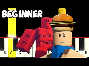 Plead - Roblox Forsaken - Fast and Slow (Easy) Piano Tutorial - Beginner - Videos For Kids