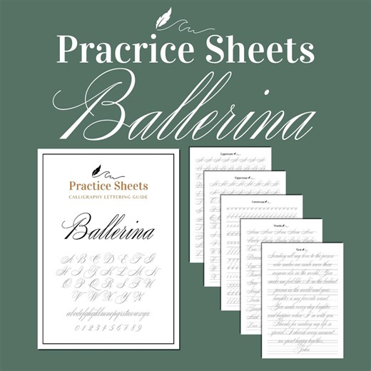 Calligraphy Practice Sheets Pdf Handwriting Practice Sheets Pdf Cursive Practice Sheets Pdf Lettering Workbook Procreate Lettering Template - Etsy