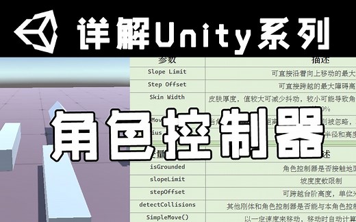 【详解Unity】角色控制器 | Character Controller