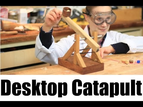 How To Make a Desktop Catapult
