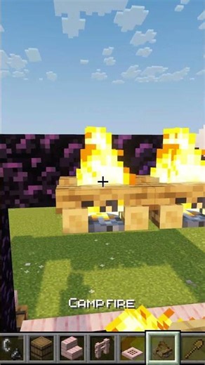 Easy Minecraft Nether Portal #minecraft #shorts