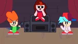 The FNF art style kinda reminded me of the Paper Mario art style so...