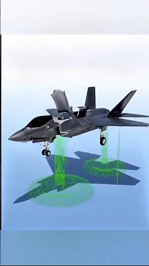 F-35B Vertical Lift Explained | How the Fighter Jet Takes Off Like a Helicopter! #viral #shorts