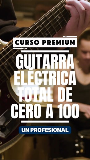 5.6K views · 15 reactions | ⚡ De riffs básicos a solos que hacen vibrar. Domina bends, escalas y sonido pro con el método más fácil para avanzar desde cero.  Curso completo con práctica guiada. #GuitarraEléctrica #TécnicaMusical #Música #a1cursosmaster | Materiales Privados Premium TX | Facebook