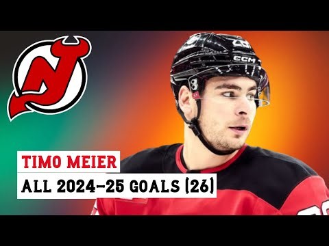 Timo Meier (#28) All 26 Goals of the 2024-25 NHL Season