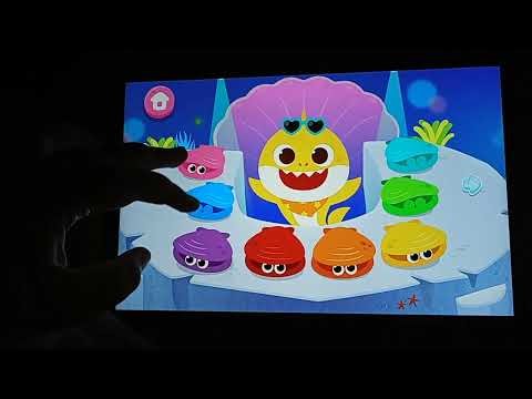 Pinkfong Baby Shark App gameplay