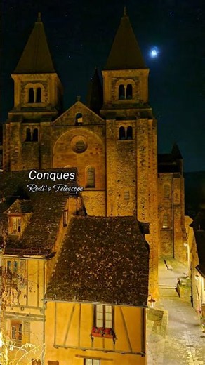 Conques, Occitanie, France.