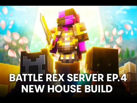 Battle Rex Server Ep.5 House Build Finale! 🏠 LIVE Battle Rex #live #minecraft #viral #shorts