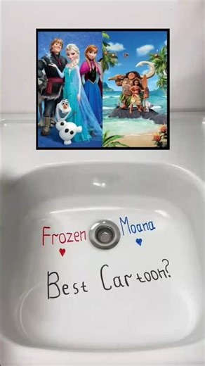 Frozen💨 vs Moana 😍🏝️