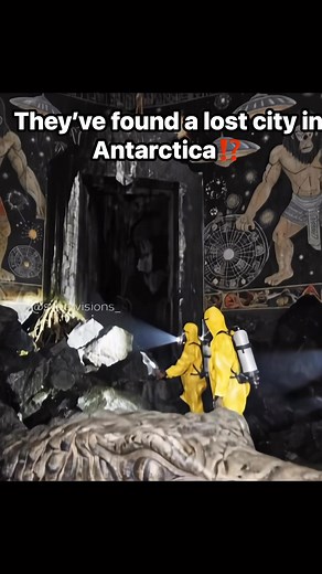 An expedition team may have uncovered the remains of a lost city hidden beneath Antarctica’s ice. . . . . . . . . . . . #LostCity #AntarcticaMystery #AncientSecrets #ExpeditionTeam #HiddenWorld #ancientaliens #UnsolvedMystery #AncientCivilizations #ArcticExploration #MysteriousFind #relics #artifacts #sybervisions_ | 𝗦𝗬𝗕𝗘𝗥𝘃𝗶𝘀𝗶𝗼𝗻𝘀