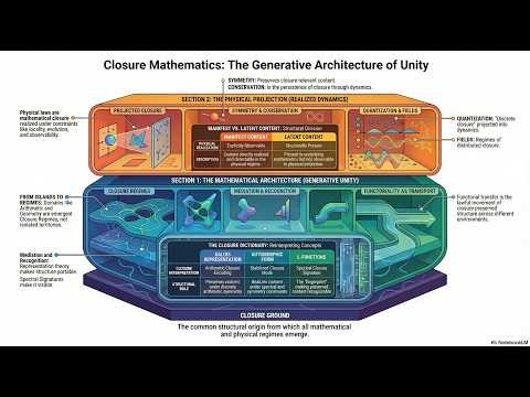 The Generative Architecture of Unity From Langlands to Closure