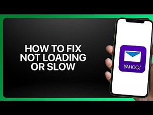 How To Fix Yahoo Mail Not Loading or Slow in Yahoo Mail 2025! Tutorial