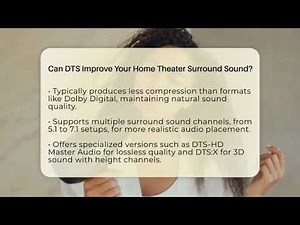 Can DTS Improve Your Home Theater Surround Sound? - Audio Gear Insider
