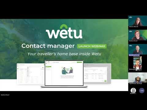 Meet Wetu Contact Manager Webinar