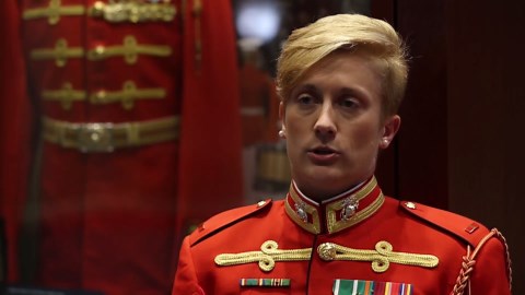 Courtney Lawrence: First Female Officer in Marine Drum and Bugle Corps History