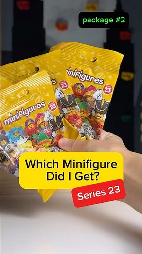 LEGO CMF Series 23 Unboxing – Guess Who’s Inside! 🤔🔥 #legocmf