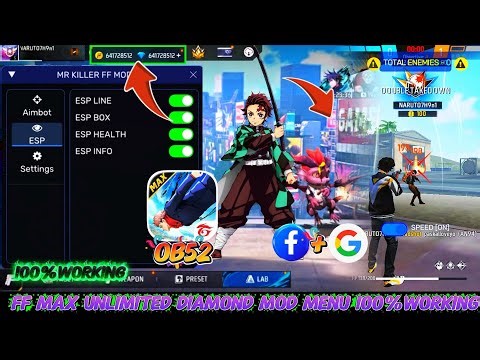 OB52 FREE FIRE MR_KILLER_FF_MODS_V7 🔥 UNLIMITED DIAMOND HACK 🔥 FF MOD MENU APK 2026