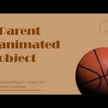 How to parent an animated object in Cinema 4d