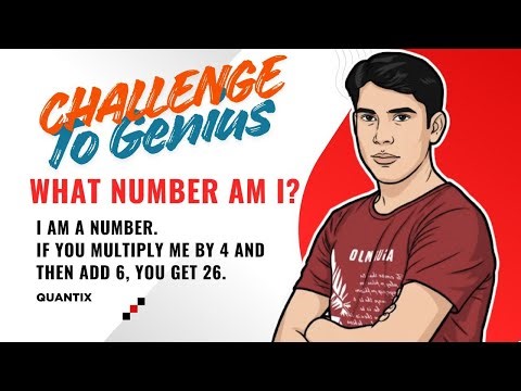 Challenge To Genius || What number am I? || Try Not to Solve