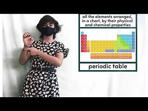 periodic table -ASL