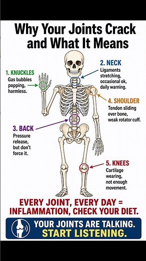 Why Your Joints Cracks and What It Means