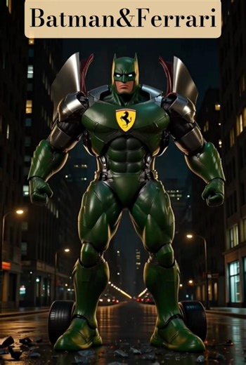 Batman& Ferrari