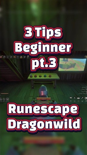 Runescape Dragon Wild 1.0 3 beginner Tips pt.3 #runescape #shorts