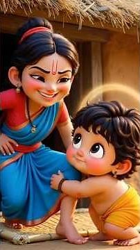 Little Krishna english devotional songs for kids #littlekrishna #devotionalsongs #spiritualkids