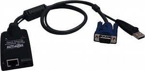 Tripp Lite B055-001-USB Zwart toetsenbord-video-muis (kvm) kabel | bol