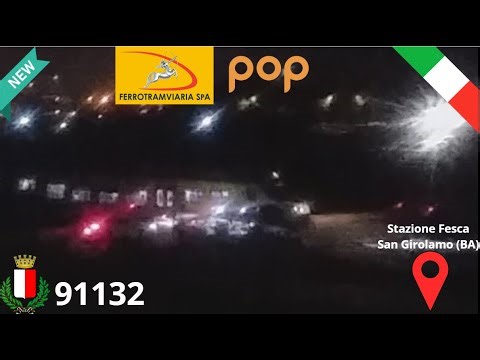 Pop ETR104 Ferrotramviaria in arrivo a Fesca San Girolamo operante il treno 91132 Centrale - Cecilia