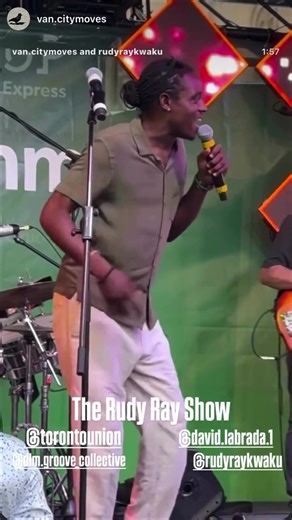 @rudyraykwaku had an amazing time singing and playing with friends….