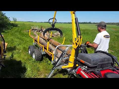 Range Road RR27PTO 27 Ton PTO 3 Point Hitch Firewood Processor