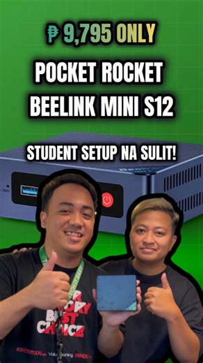 1.3K views · 6 comments | Hirap sa school gamit lang phone? For just ₱9,795, may setup ka na—perfect for studying or starting your side hustle. #EasyPC #Touchpoint #TechItEasy #BacktoSchool #BEELINK #MiniPC | EASY PC TouchPoint | Facebook