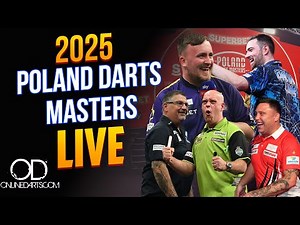 2025 PDC World Series Of Darts Live | Poland Darts Masters