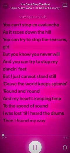 You Can't Stop The Beat | Hairspray Musical Songs