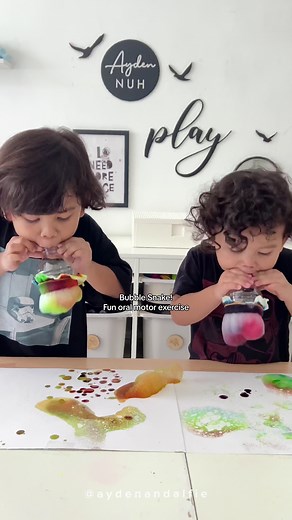 Create Colorful Bubble Art | Fun and Educational DIY Activity