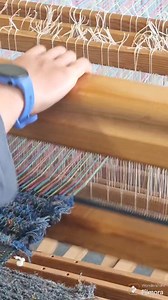 Thought you guys might like this video of Martha weaving rugs on our glimakra floor loom 🥰 | The Weaving Shed